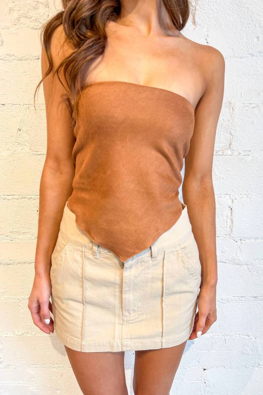 NEW ADELINE scout skirt in khaki